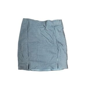 Chic Checkered Mini Skirt